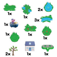 Peppa Pig Whizz Around Peppas upes rotaļu komplekts