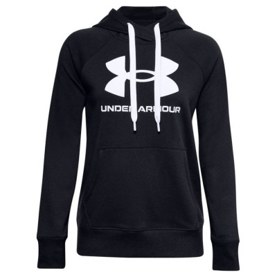 Under Armour Under Armor Rival Fleece Logo Hoodie W 1356318 001 (S)