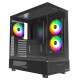 Montech Case|MONTECH|XR|MidiTower|Not included|ATX|MicroATX|MiniITX|Colour Black|XR(B)