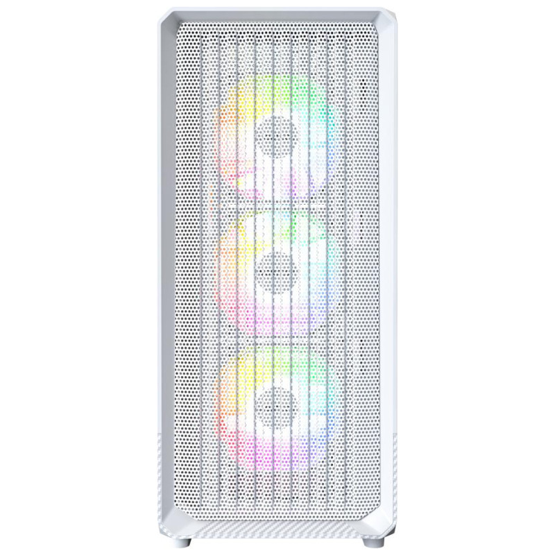 Montech Case|MONTECH|X5|MidiTower|Case product features Transparent panel|Not included|Colour White|X5(W)