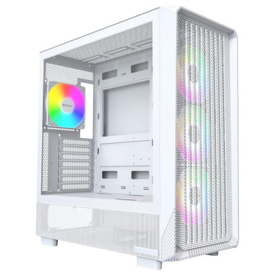 Montech Case|MONTECH|X5|MidiTower|Case product features Transparent panel|Not included|Colour White|X5(W)