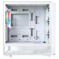 Montech Case|MONTECH|X5|MidiTower|Case product features Transparent panel|Not included|Colour White|X5(W)