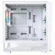 Montech Case|MONTECH|X5|MidiTower|Case product features Transparent panel|Not included|Colour White|X5(W)