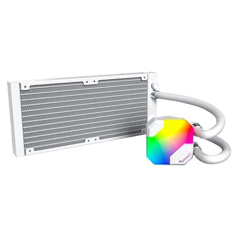 Montech CPU COOLER MULTI SOCKET WHITE/HYPERFLOW ARGB 240 (W) MONTECH
