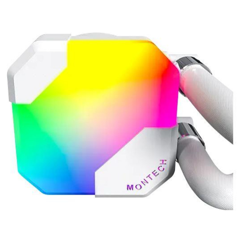 Montech CPU COOLER MULTI SOCKET WHITE/HYPERFLOW ARGB 240 (W) MONTECH