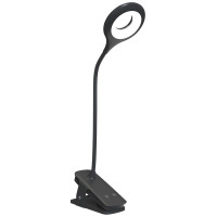 Wozinsky Mini Wozinsky Wireless LED Reading Lamp with Clip + USB-C Cable - Black