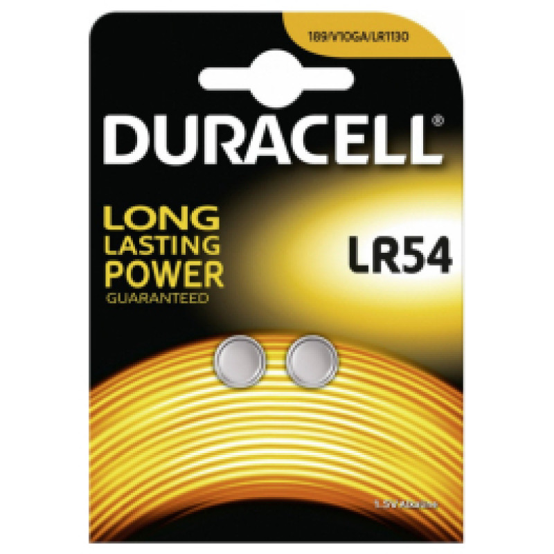 Duracell LR54 2 pack