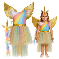 Kruzzel Kostīms VIENRADZIS (Unicorn) 3 el. 122-128 cm 26675