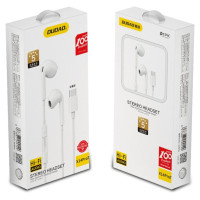 Dudao in-ear headphones with USB Type-C connector white (X14PROT)