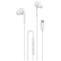 Dudao X3C+ Wired USB-C In-Ear Headphones 1.2m - White