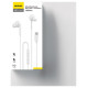 Dudao X3C+ Wired USB-C In-Ear Headphones 1.2m - White
