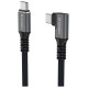 Wozinsky WPS3-UY41S USB-C Thunderbolt 4 240W 1m 4K Angled Cable - Black