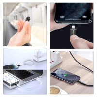 Wozinsky WALC-01 Lightning to USB-C Adapter - Black