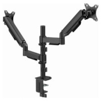 Gembird Monitora stiprinājums Gembird 2x 17”-32” Adjustable desk display mounting arm