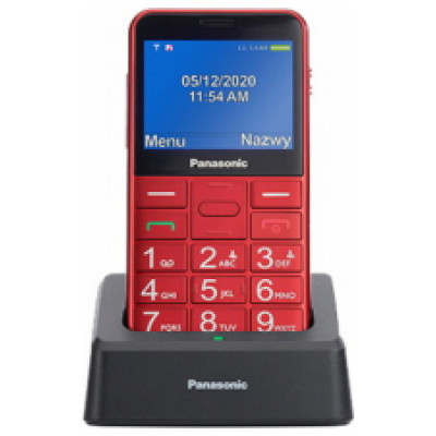 Panasonic Mobilais telefons Panasonic KX-TU155EXBN Red