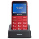 Panasonic Mobilais telefons Panasonic KX-TU155EXBN Red