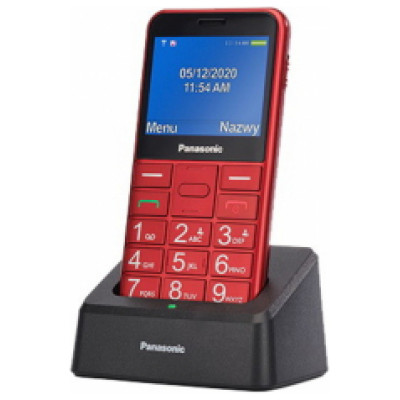 Panasonic Mobilais telefons Panasonic KX-TU155EXBN Red