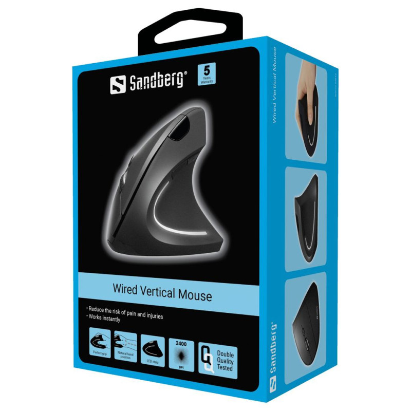 Sandberg 630-14 Wired Vertical Mouse