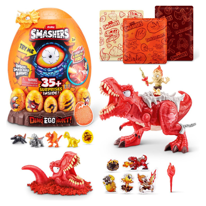 Smashers interaktīvā rotaļlieta Dino Egg Hunt - Epic ola