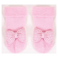 Yoclub Zeķes frotē 3D SK-49 GIRL pink