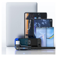 3Mk Protection 3mk Hyper Cable 3mk Hyper Cable N-SERIES USB-C / USB-C 2m 20V/3A 60W / black