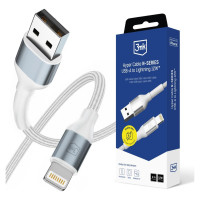 3Mk Protection 3mk 3mk Cable 3mk Hyper Cable N-SERIES USB-A / Lightning 2m 5V/2.4A 12W / white