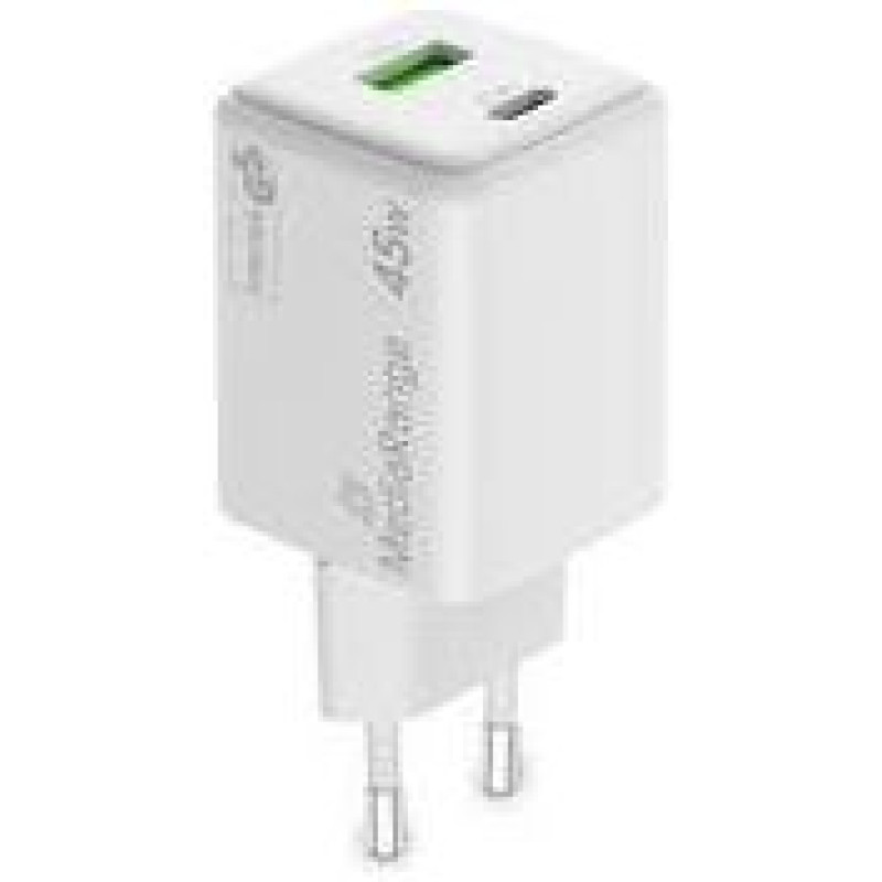Mediarange POWER ADAPTER USB/USB-C 45W/FAST MRMA113-2 MEDIARANGE