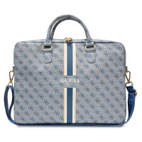 Guess 4G Printed Stripes bag for a 16" laptop - blue