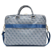 Guess 4G Printed Stripes bag for a 16" laptop - blue