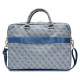 Guess 4G Printed Stripes bag for a 16" laptop - blue