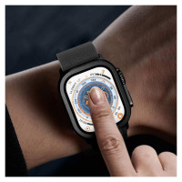 Tech-Protect Glass Ring 2-pack for Apple Watch Ultra 49mm - Titanium