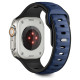 Tech-Protect IconBand Line Strap for Apple Watch 44 / 45 / 46 / 49 mm - Black and Navy Blue