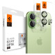 Spigen Optik Pro GLAS.TR ”EZ FIT” Camera Cover 2-pack for iPhone 16 / 16 Plus / 17 - Green