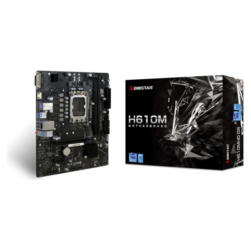 Biostar MB H610 S1700 MATX/H610MHD D5 BIOSTAR