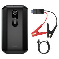 Baseus [RETURNED ITEM] Baseus Power Bank Power Starter Jump Starter 10000mAh 12V (1000A / 500A) power bank + crocodile clips black (CGNL020101)