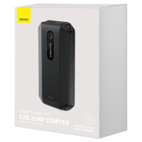 Baseus [RETURNED ITEM] Baseus Power Bank Power Starter Jump Starter 10000mAh 12V (1000A / 500A) power bank + crocodile clips black (CGNL020101)