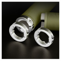 Rockbros Bike Grips Anti-Slip Twist Grips - Black