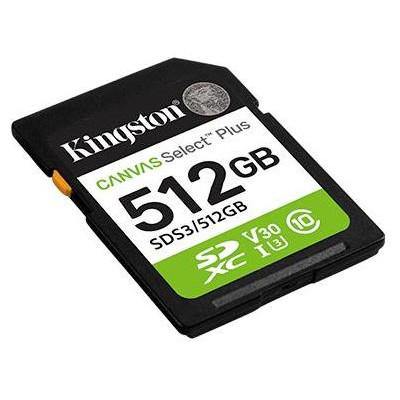Kingston MEMORY SDXC 512GB UHS-I/SDS3/512GB KINGSTON