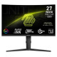 MSI LCD Monitor|MSI|MAG 275CQRF QD E2|27"|Gaming/Curved|Swivel|Height adjustable|Tilt|Matte|Panel VA|2560x1440|16:9|180Hz|1 ms|Colour Black|MAG275CQRFQDE2