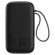 Baseus QPow 2 20000mAh 30W Power Bank with 2 Built-in USB-C Cables - Black