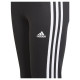 Adidas Leggings adidas D2M 3 Stripes Tight Jr GN1453 (128 cm)