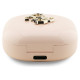 Guess 4G Metal Logo TWS Wireless Headphones - Pink