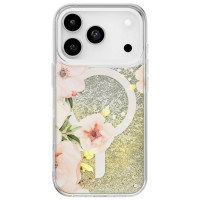 Uniq Coehl Fleurette Magnetic Charging Case for iPhone 17 Pro - Transparent