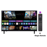 LG TV Set|LG|43"|4K/Smart|3840x2160|Wireless LAN|Bluetooth|webOS|Black|43QNED82A3B