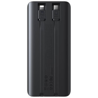 Joyroom JR-PBF19 22.5W 10000mAh Powerbank with Two Built-in Cables - Black
