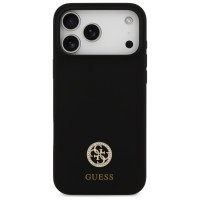 Guess Metal Outline MagSafe Case for iPhone 17 Pro Max - Gold