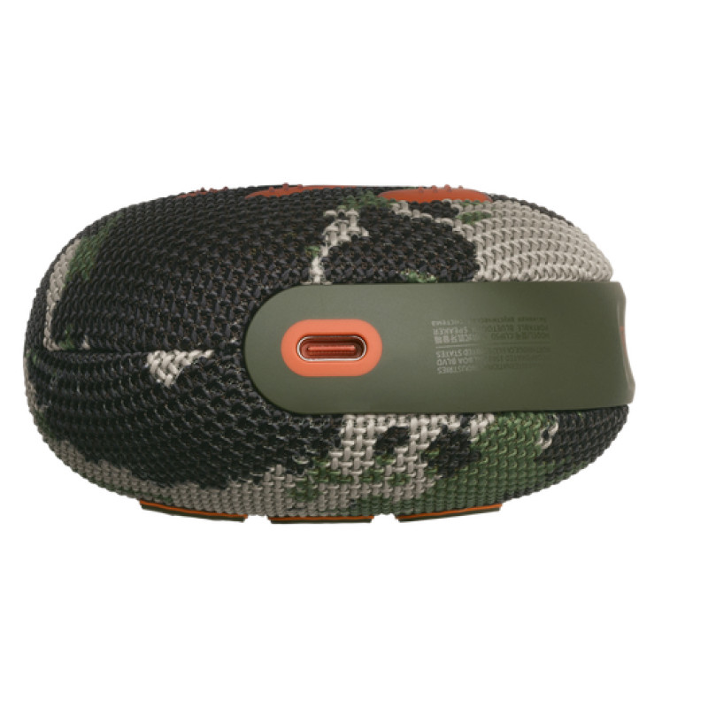 JBL ūdensizturīga portatīvā skanda ar karabīni, kamuflāža - JBLCLIP5SQUAD