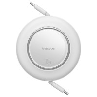 Baseus Free2Pull Mini 100W Retractable USB-C Cable - USB-C 2m - White