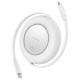 Baseus Free2Pull Mini 100W Retractable USB-C Cable - USB-C 2m - White