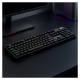 Wozinsky WKG-200 rainbow membrane gaming keyboard with scroll wheel - black